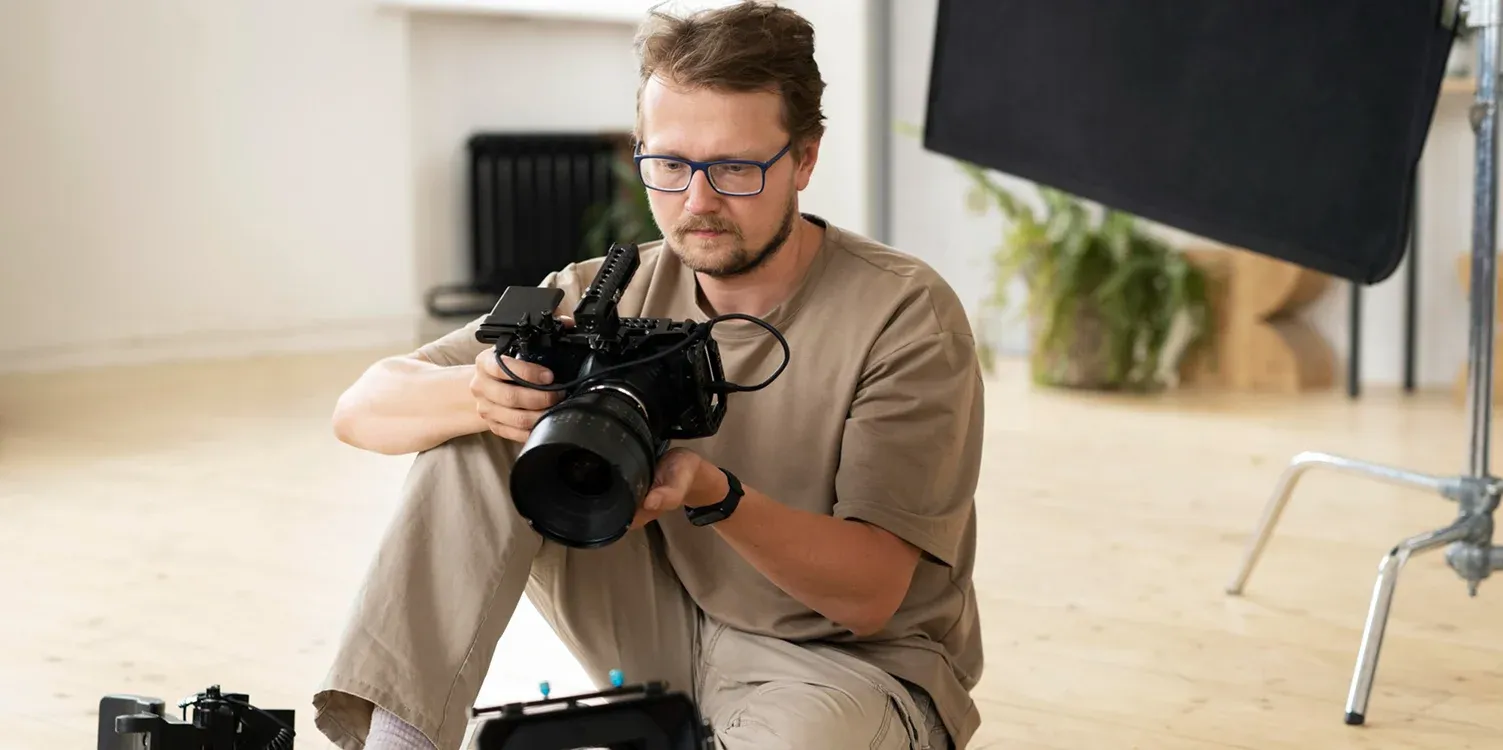 Studio lighting setup